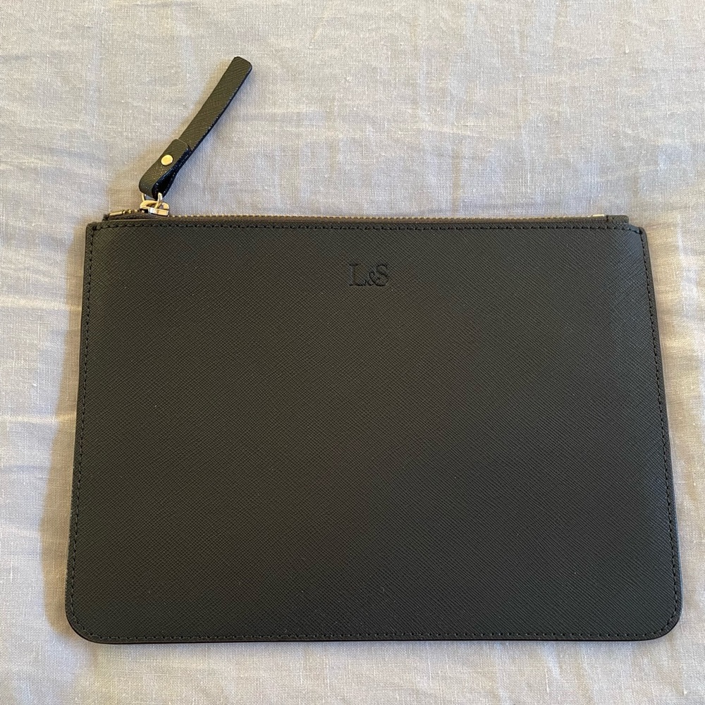 Lo & Sons Saffiano Leather Pouch